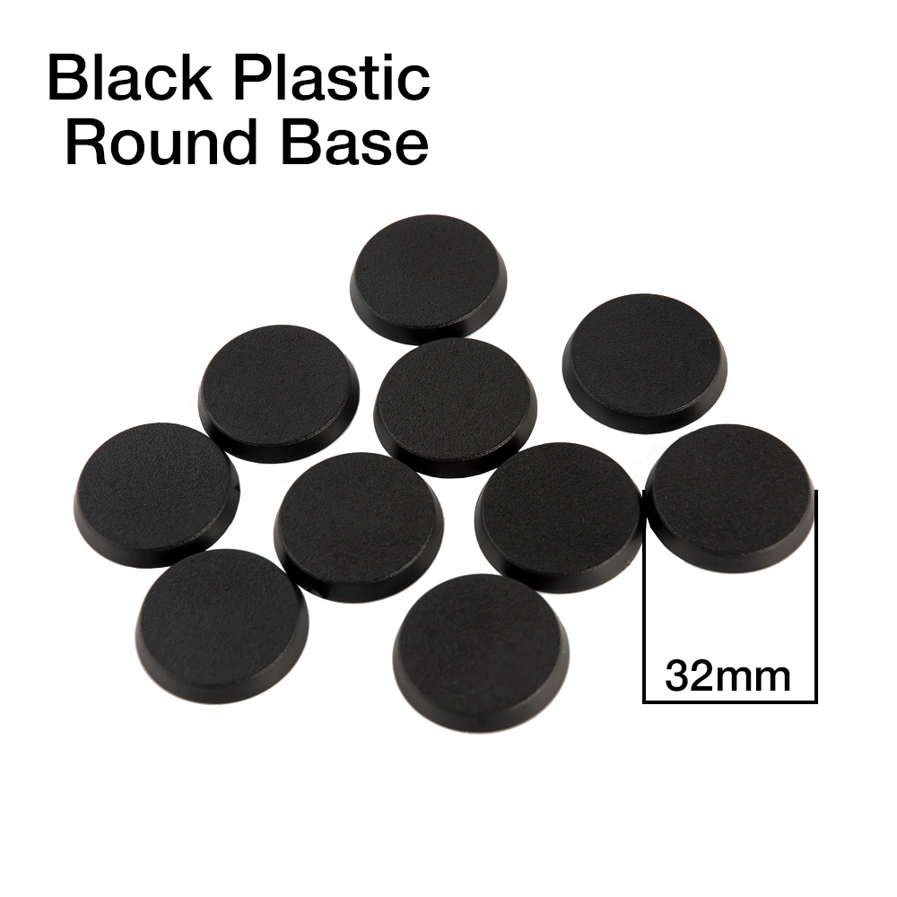 Round Bases 32mm | Miniatures, miniature painting, miniatures buy, 28 mm, wargames, bases, stand, round base 25mm