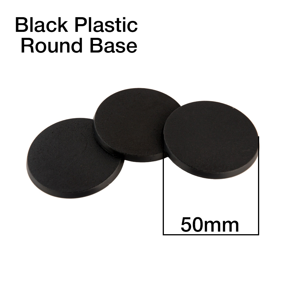 Round Bases 50mm | Miniatures, miniature painting, miniatures buy, 28 mm, wargames, bases, stand, round base 50mm