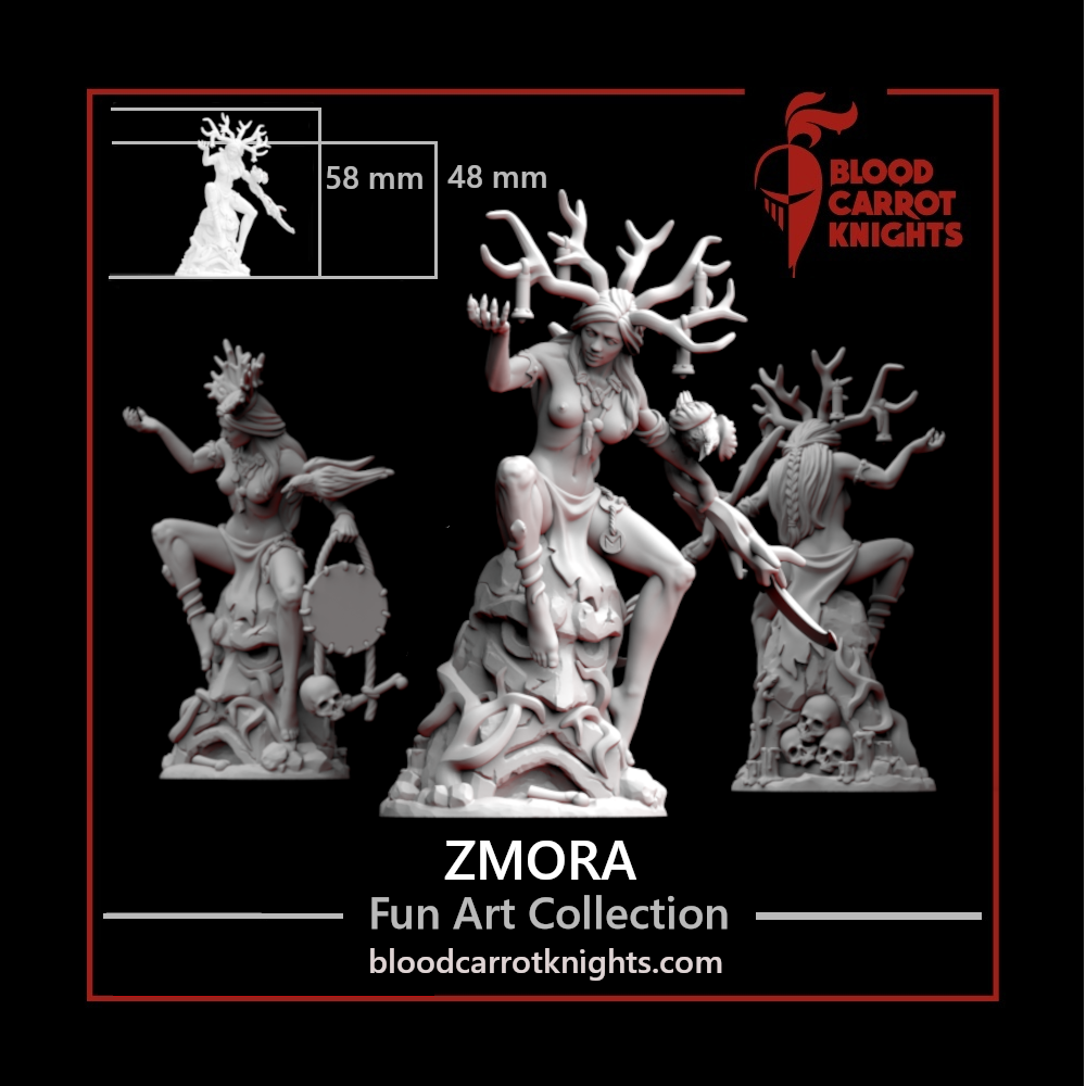 BloodCarrotKnights - Zmora 28mm 