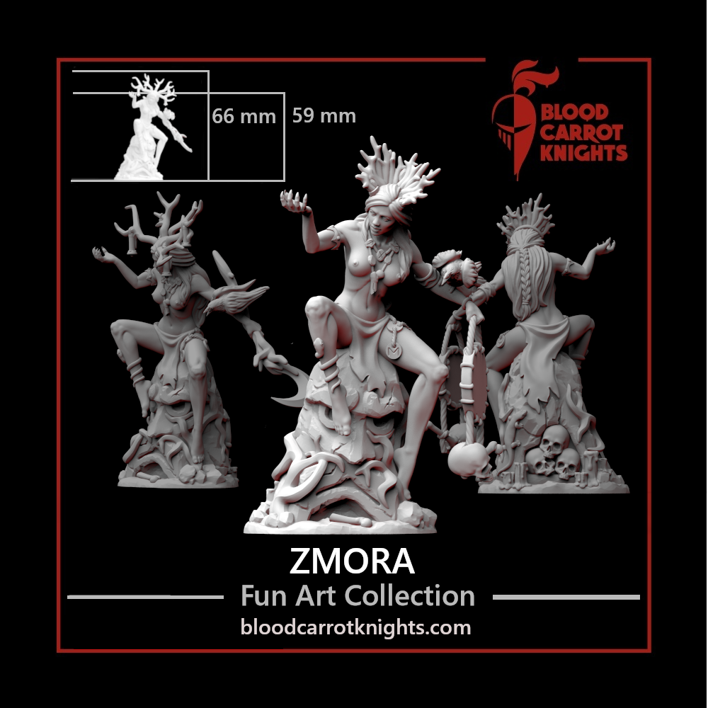 BloodCarrotKnights - Zmora 54mm 