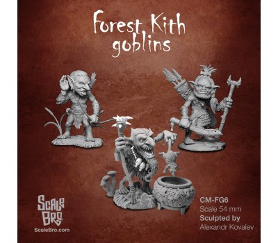 54 mm miniature Hyena and Ducky Forest Kith Goblins resin kit 