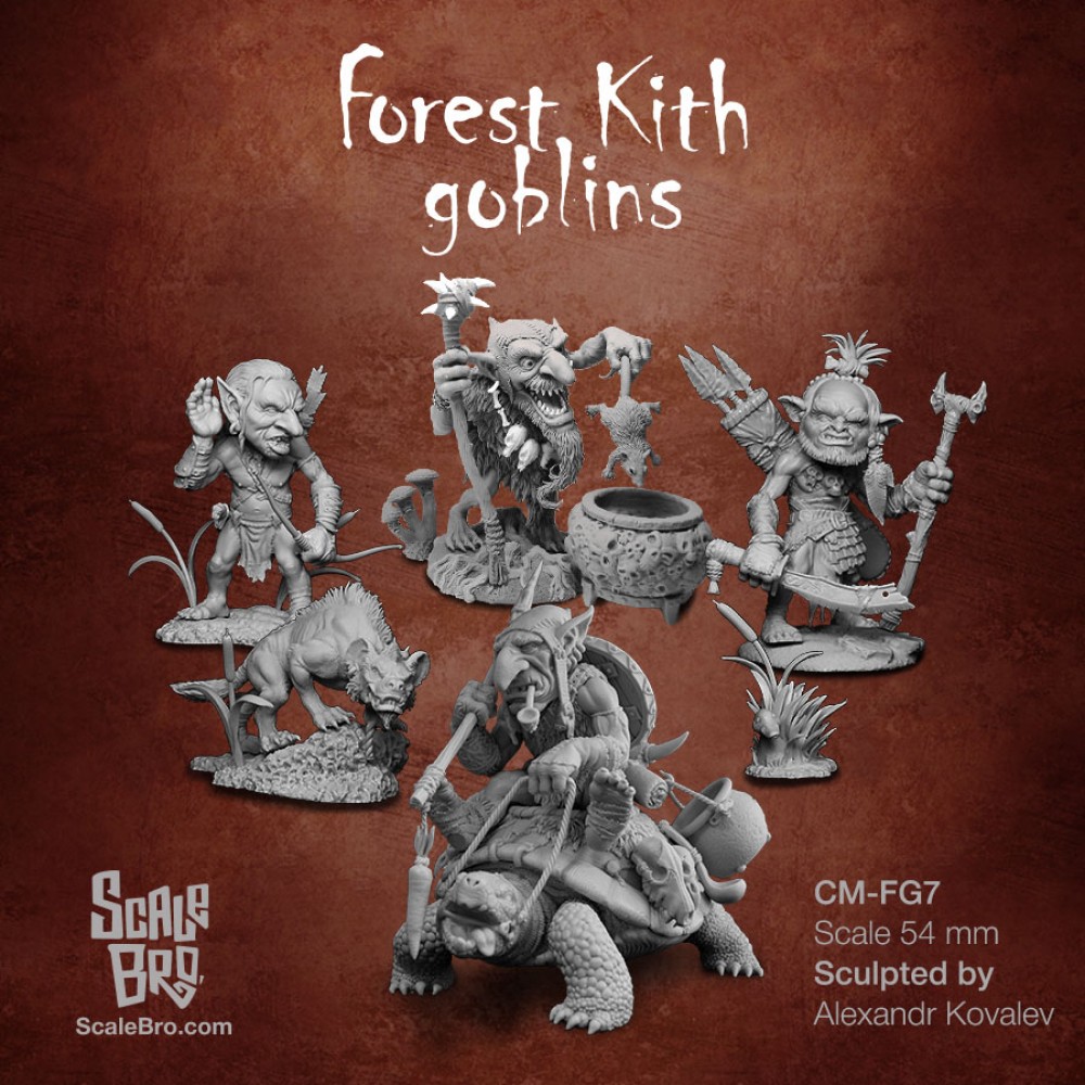 Forest Kith Goblins All Miniatures
