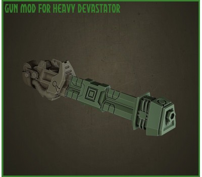 Addon 3x Gun Mod for Heavy 